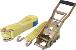 Sangle d'arrimage à cliquet séparé inversé 50mm 7,5T 9m doigts écartés