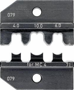 Matrice de sertissage MC4 de 4 à 10mm²