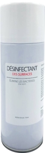 Désinfectant de surfaces virucide EN 14476 - lot de 12 aérosols de 200ml