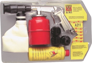 Pistolet de sablage pneumatique - blister