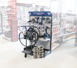 Implantation électroportatif et kit AdBlue - TG - podium Schneider