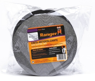 Ruban adhésif de sécurité antidérapant noir 50mmx15m Ruban adhésif de sécurité antidérapant noir 50mmx15m