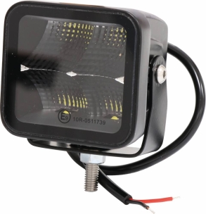 Phare de travail carré LED 10/30V 40W 4800 lumens
