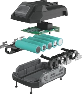 Batterie 20V ancienne génération Li-ion 2Ah Schneider