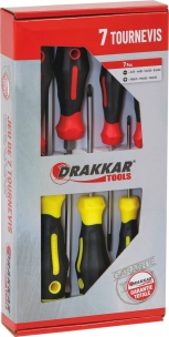 Tournevis plat et Phillips® - boîte carton de 7 pcs