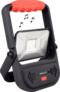 Projecteur LED 24W 1200 lumens rechargeable portable avec haut-parleur bluetooth Projecteur LED 24W 1200 lumens rechargeable portable avec haut-parleur bluetooth