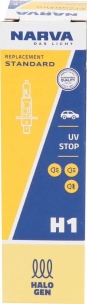 Ampoule H1 12V 55W P14,5s - lot de 10 pcs