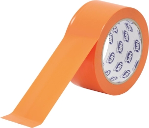 Ruban adhésif PVC premium orange 0,13x50mm 33m