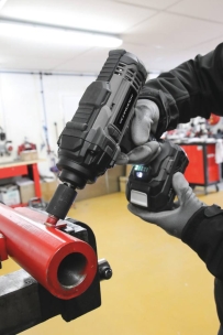 Clé à chocs 1/2" 20V 400Nm 1 batterie 5Ah Li-ion - mallette