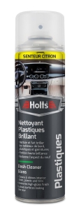 Nettoyant plastiques finition brillante senteur citron - aérosol de 500ml
