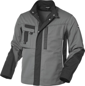 Veste de travail 285 g/m² gris/noir L