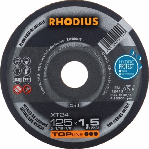 Disque à tronçonner XT24 125x1,5x22,23mm - lot de 50 pcs