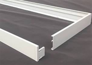 Kit de pose en saillie pour dalle 600mm