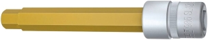 Douille tournevis extra-longue 1/2" embout 140mm hexagonal 12mm