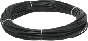 Fils de câblage souple 1,5mm² noir - 25m