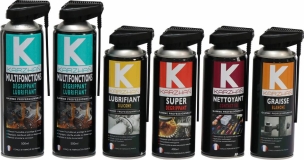 Pack de 6 aérosols KARZHAN