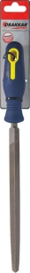 Lime triangle avec manche gros grain 8x200mm - carte