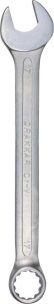 Clé mixte de 17mm tête polie - carte