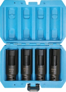 Douille fendue pour tête injecteur diesel - coffret de 4 pcs