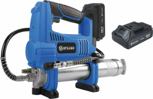 Pompe à graisse 18V 690 bar max - 2 batteries Li-ion 2Ah - 1 chargeur 1,7A - en mallette