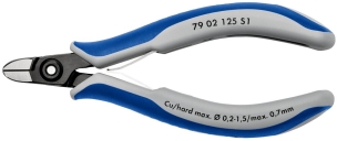 Pince coupante électronique avec arêtes arrondies 125mm