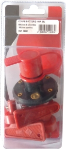 Coupe-batteries à clé 12/24V 200A M8 - blister