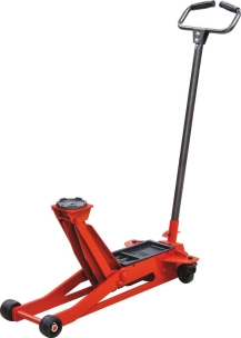 Cric rouleur hydraulique 2T extra-bas