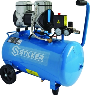 Compresseur 50L 8 bar 2CV 230V silencieux