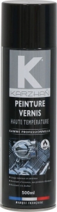 Peinture haute température 600°C vernis - 6 aérosols de 500ml