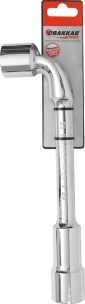 Clé à pipe débouchée 6 pans/6 pans de 23mm - carte