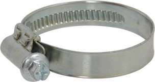 Collier à crémaillère acier zingué 12mm de 110 à 120mm - lot de 2 pcs