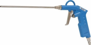 Soufflette métallique bec long avec raccord rapide - blister