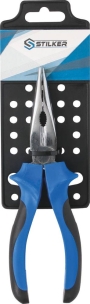 Pince droite 175mm demi-ronde bi-matière - carte
