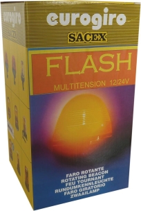 Gyrophare à éclats gamme SIRIUS 10/30V sur tige