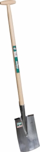 Louchet de jardin 28cm avec manche béquille 95cm