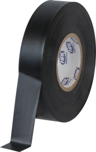 Ruban adhésif isolant PVC noir 19mmx33m - 20 lots de 10 pcs Ruban adhésif isolant PVC noir 19mmx33m - 20 lots de 10 pcs