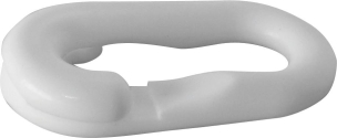 Maillon brisé plastique blanc 8mm