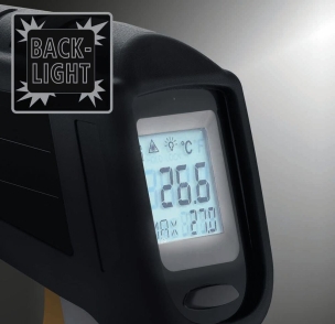 Thermomètre infrarouge -38 à 600°C