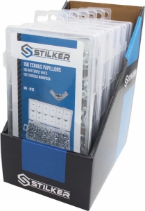 Ecrou papillon de M4 à M10 - 6 coffrets de 150 pcs