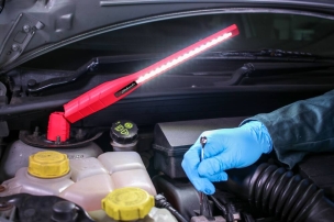 Baladeuse d'atelier LED 600lm ultra-mince rechargeable