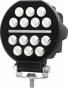 Phare de travail rond 12/24V 20W 1700 lumens BLACK SERIES