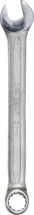 Clé mixte de 10mm tête polie - carte