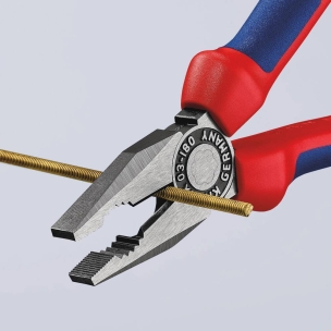 Pince universelle 180mm bi-matière - carte