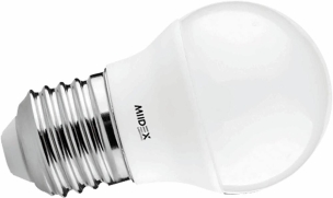 Ampoule poire LED E27 4,2W 470lm 3000K 150°