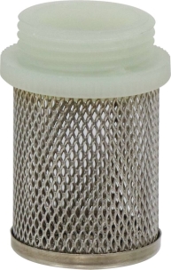 Filtre inox 1" pour crépine/clapet anti-retour