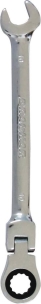 Clé mixte articulée à cliquet de 10mm - carte