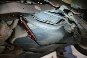 Baladeuse d'atelier LED 500 lumens flexible rechargeable