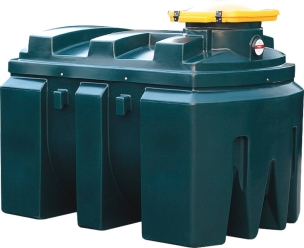 Cuve de récupération d'huile usée PEHD 1200L double paroi