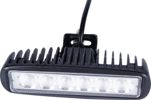 Phare de travail rectangle LED 10/30V 18W 1200 lumens faisceau large - lot de 20 pcs