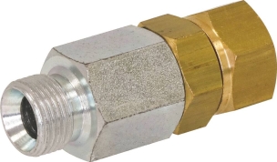 Raccord tournant F3/8" M3/8" pour pistolet HP
